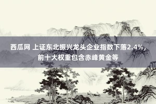 西瓜网 上证东北振兴龙头企业指数下落2.4%，前十大权重包含赤峰黄金等