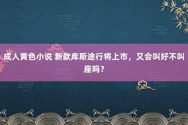 成人黄色小说 新款库斯途行将上市，又会叫好不叫座吗？